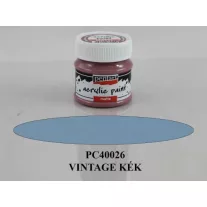 Matt akrilfesték 50 ml, vintage kék