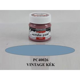 Matt akrilfesték 50 ml, vintage kék