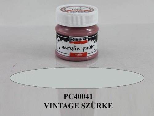 Matt akrilfesték 50ml Vintage szürke