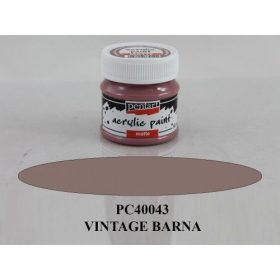 Matt akrilfesték 50ml Vintage barna