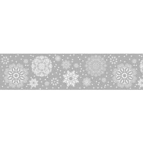 Ablak matrica, 76x2mm - Hópehely