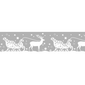 Ablak matrica, 76x2mm - Szánkó