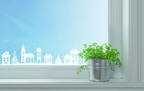 Ablak matrica, 76x2mm - Házikó