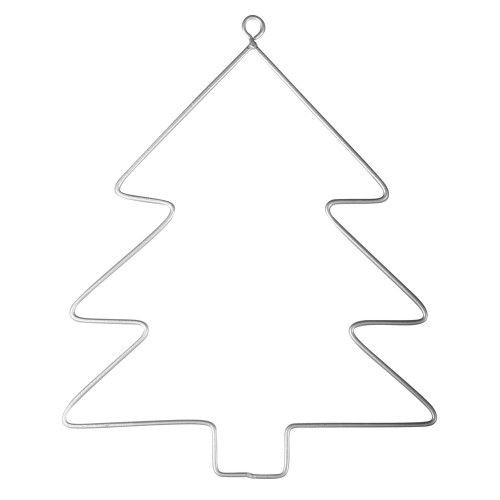 Drótforma, akasztható, FENYŐFA, 3db/cs