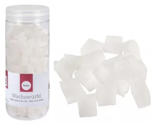 Viaszkockák, 200g, fehér