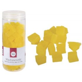 Viaszkockák, 200g, citromsárga
