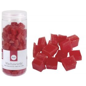 Viaszkockák, 200g, klasszikus piros