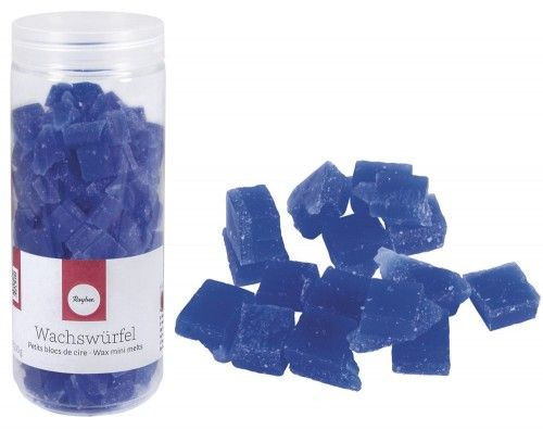 Viaszkockák, 200g, royalkék