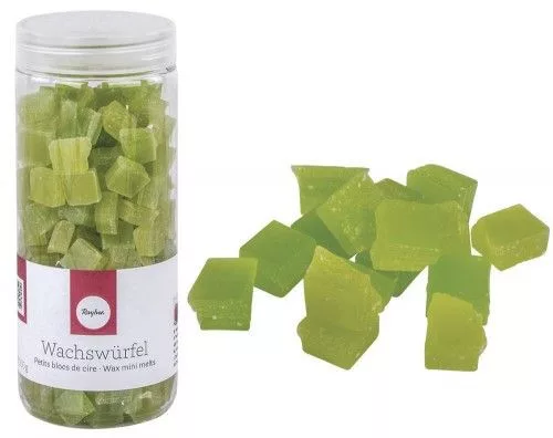 Viaszkockák, 200g, örökzöld