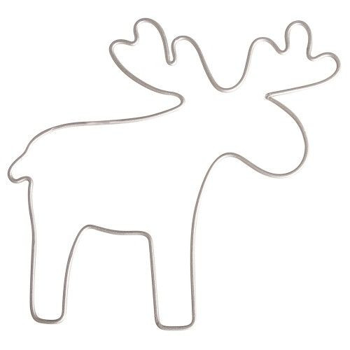 Drótforma, akasztható, RÉNSZARVAS