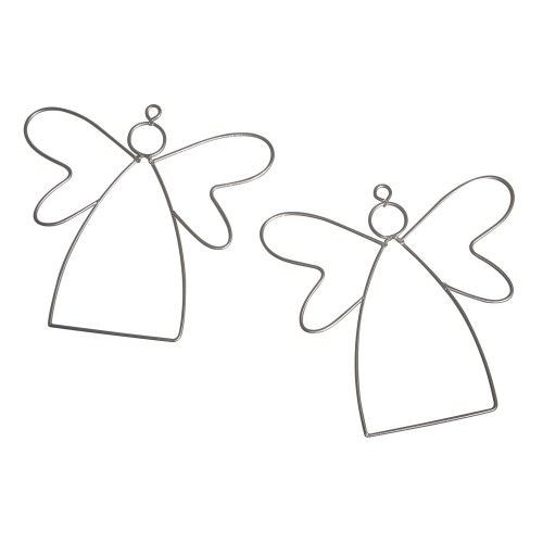 Drótforma, akasztható, ANGYAL