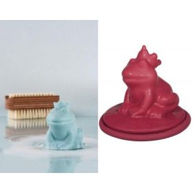 Latex öntőforma, 9*8,5cm, békakirály