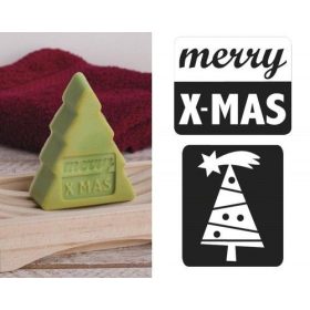 Beleönthető minták, 2db/cs, Merry X-MAS