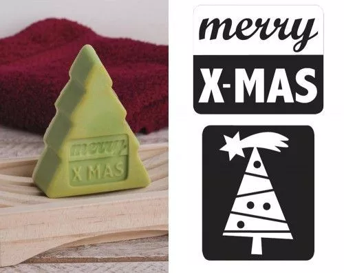 Beleönthető minták, 2db/cs, Merry X-MAS