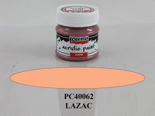 Matt akrilfesték 50ml Lazac