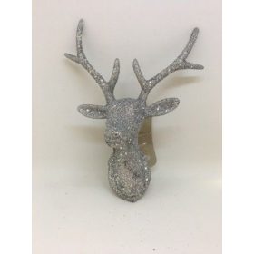 Rénszarvas fej ezüst