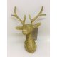 Rénszarvas fej arany