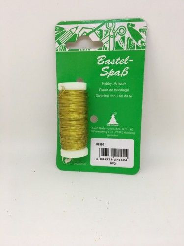 Hobbi drót 35mm 50gr arany