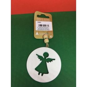 Fa függő kerek fehér