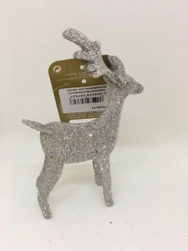 Rénszarvas figura ezüst