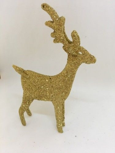 Rénszarvas figura arany