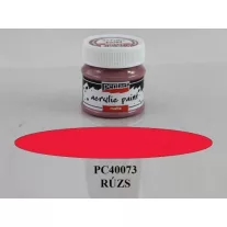Matt akrilfesték 50 ml, rúzspiros