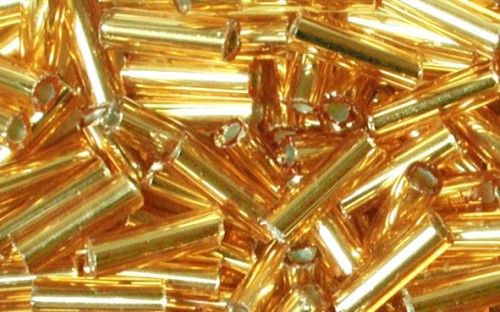 Szalmagyöngy EK 6mm arany 15g/cs