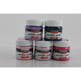 Fényes akrilfesték 50 ml sárga