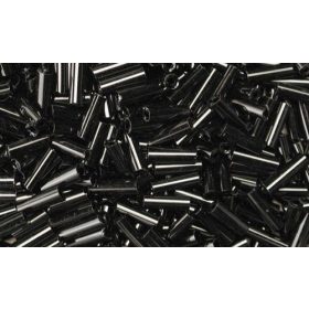 Szalmagyöngy EK 6mm fekete 15g/cs