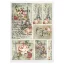 Decoupage rizspapír A4- Francia utazás kicsi, DFSA4025