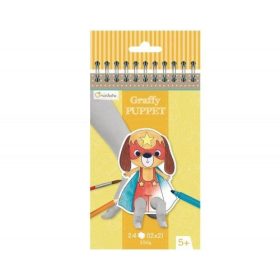 20 db-os színezhető ujjbáb - Szuperhős állatok