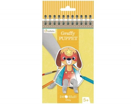 20 db-os színezhető ujjbáb - Szuperhős állatok