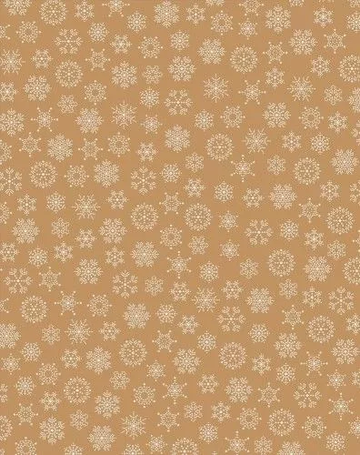 Transzparens papír karácsonyi mintákkal, hópehely