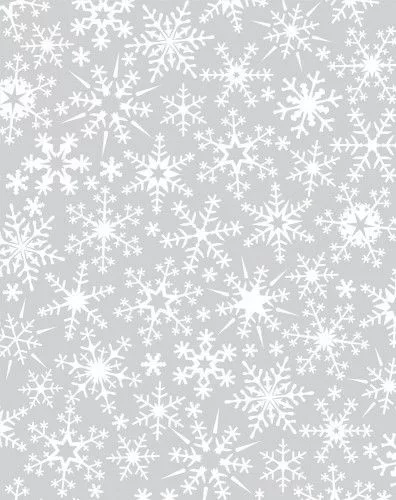 Transzparens papír karácsonyi mintákkal, jégkristály