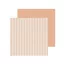 Kétoldalas scrapbook papír, csíkos, 30,5*30,5cm, 80g, 60lap/cs, korall