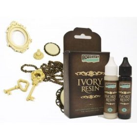 Elefántcsont gyanta szett