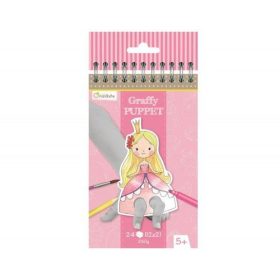 20 db-os színezhető ujjbáb - Hercegek és hercegnők