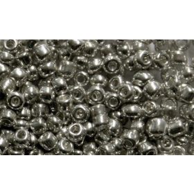 Kásagyöngy METÁL 2mm ezüst 15g/cs