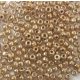 Kásagyöngy metál arany 4mm 15g/cs