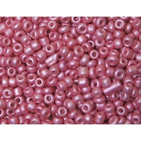 Kásagyöngy matt metál 2mm rózsaszín