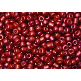 Kásagyöngy Lüszteres 2mm piros 15g/cs