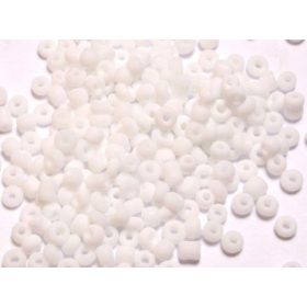Kásagyöngy matt telt 2mm fehér 15g/cs