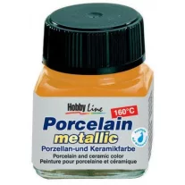 Porcelánfesték metál 20 ml ezüst