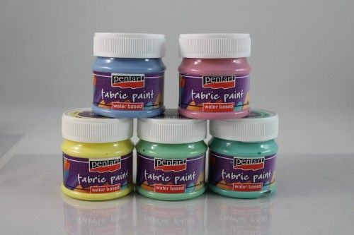 Pentart textilfesték 50ml, Narancs