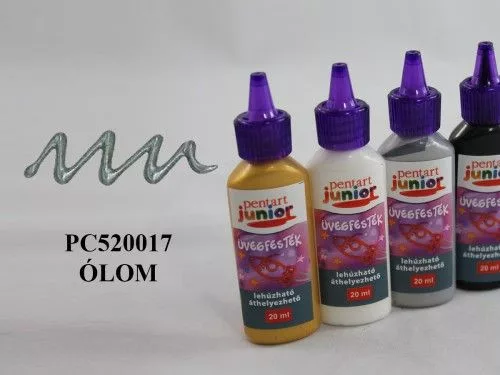 PJ lehúzható üvegfesték, 20 ml, ólom kontúr