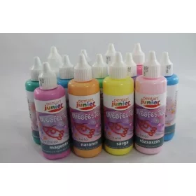 PJ lehúzható üvegfesték, 80 ml, narancs