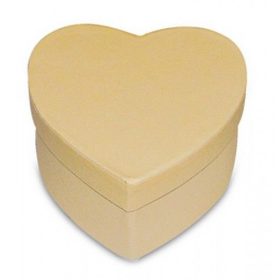 Doboz, szív alakú