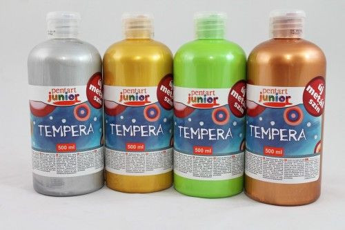 Metál tempera festék 500 ml, arany