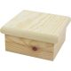 Doboz íves peremmel, 15x15x7,5cm