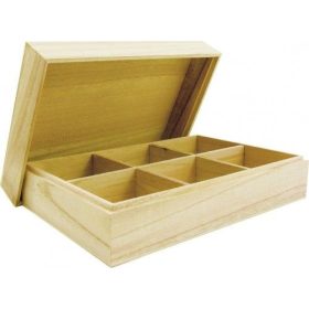 Teafilter tartó 6 rekeszes